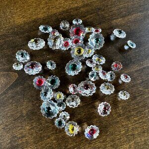 RETIRED Swarovski 1999-2001 Society Member Renewal Gift-Mini Daisies/Marguerites